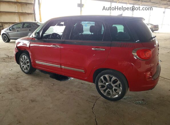ZFBCFACH1HZ040214 2017 FIAT 500L Красный Задняя левая четверть