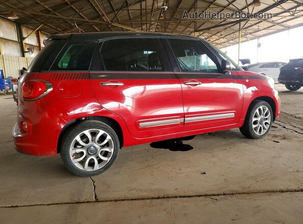 ZFBCFACH1HZ040214 2017 FIAT 500L Красный Задняя правая четверть