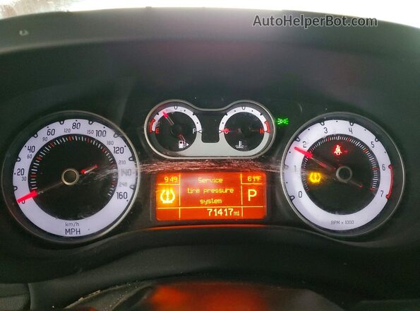ZFBCFACH1HZ040214 2017 FIAT 500L Красный Вид щитка приборов