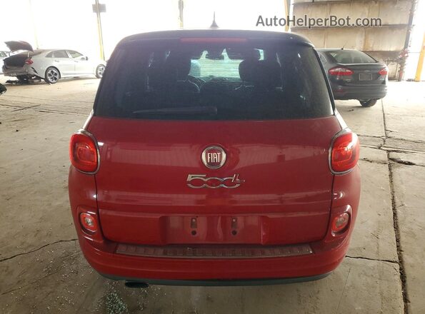 ZFBCFACH1HZ040214 2017 FIAT 500L Красный Вид сзади