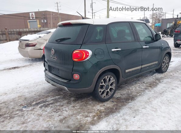ZFBCFADH6GZ038083 2016 FIAT 500L Зеленый Задняя правая четверть