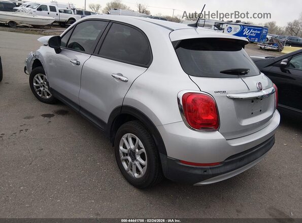 ZFBCFXAB6JP714022 2018 FIAT 500X Серебряный Задняя левая четверть