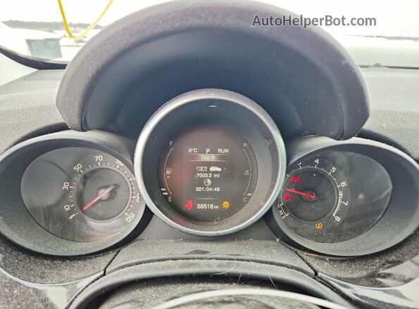 ZFBCFXAB9JP714130 2018 FIAT 500X Черный Вид щитка приборов