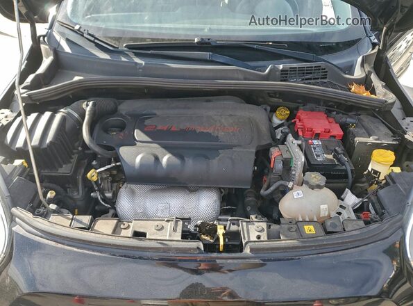ZFBCFXAB9JP714130 2018 FIAT 500X Черный Вид задней части салона