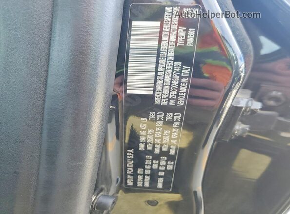 ZFBCFXAB9JP714130 2018 FIAT 500X Черный Вид подкапотного пространства