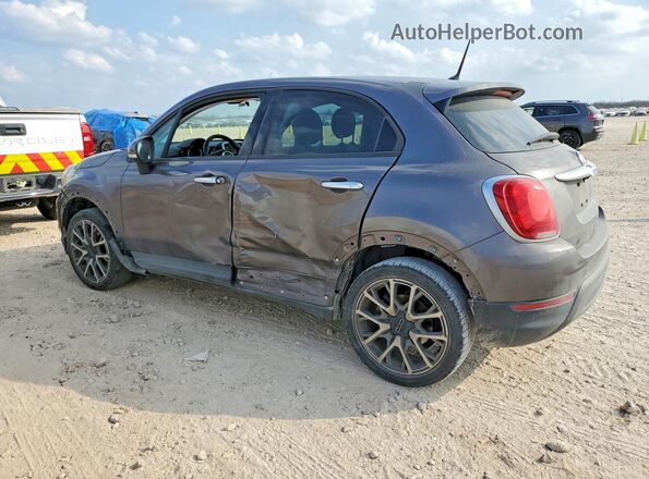 ZFBCFXCB1HP525155 2017 FIAT 500X Коричневый Задняя левая четверть