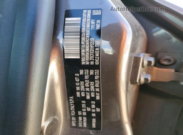 ZFBCFXCB1HP525155 2017 FIAT 500X Коричневый Вид подкапотного пространства