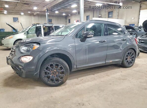 ZFBCFXCB2JP685731 2018 FIAT 500X Серый Передняя левая четверть