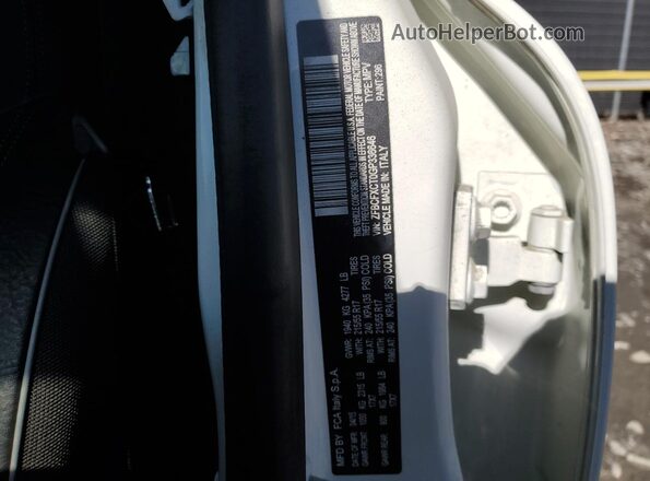 ZFBCFXCT0GP336646 2016 FIAT 500X Белый Вид подкапотного пространства