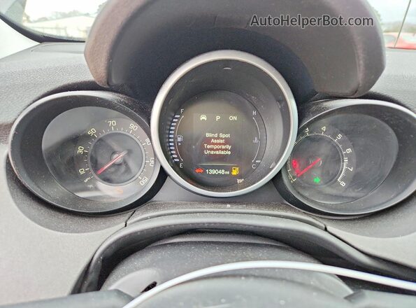 ZFBCFXCT5GP502968 2016 FIAT 500X Черный Вид щитка приборов