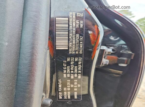 ZFBCFXCT5GP502968 2016 FIAT 500X Черный Панорамный вид салона 360°