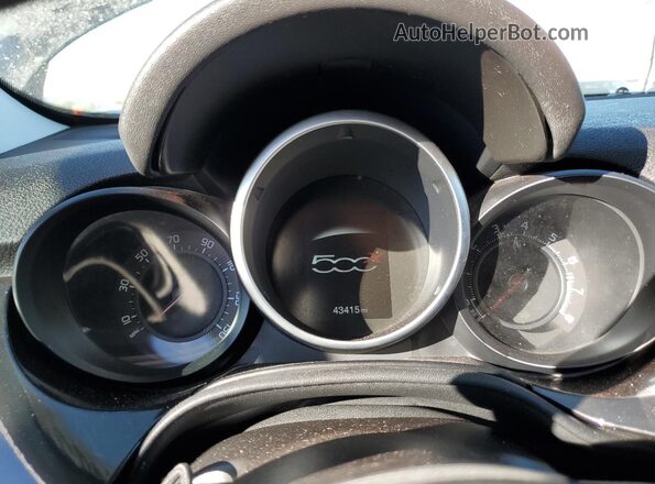 ZFBCFXDB0HP594286 2017 FIAT 500X Black Widok zestawu wskaźników