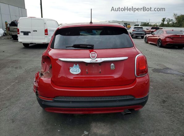 ZFBCFXDTXGP393969 2016 FIAT 500X Красный Вид сзади