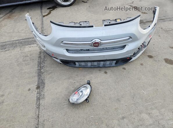 ZFBCFYDT7GP440087 2016 FIAT 500X Silver Widok naklejki z numerem VIN