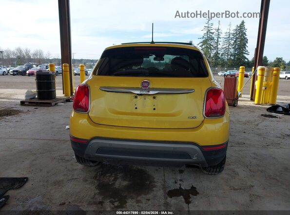 ZFBCFYET0GP334457 2016 FIAT 500X Yellow 
