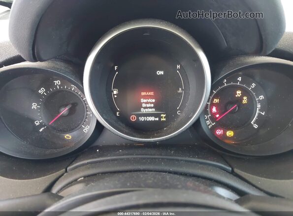 ZFBCFYET0GP334457 2016 FIAT 500X Yellow Rear seats view