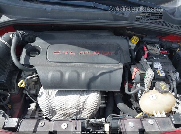 ZFBCFYET4GP399240 2016 FIAT 500X Красный Вид сзади