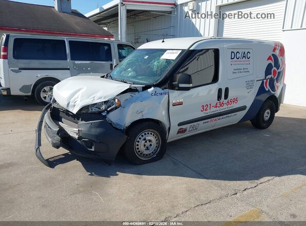 ZFBERFAB2J6H67089 2018 RAM PROMASTER CITY Белый Передняя левая четверть