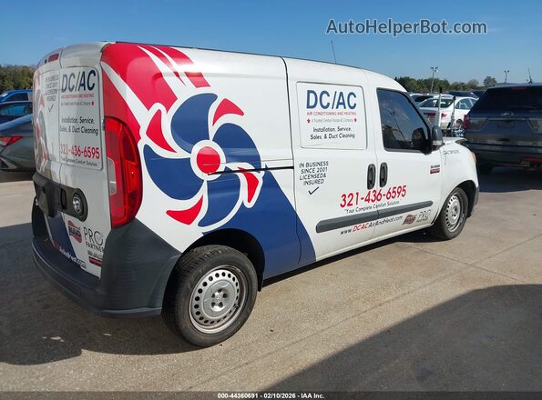 ZFBERFAB2J6H67089 2018 RAM PROMASTER CITY Белый Задняя правая четверть