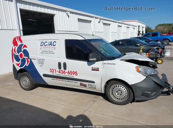 ZFBERFAB2J6H67089 2018 RAM PROMASTER CITY Белый Вид задней части салона