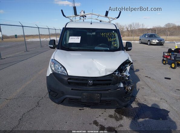 ZFBERFAB5J6J15645 2018 RAM PROMASTER CITY White Instrument cluster view