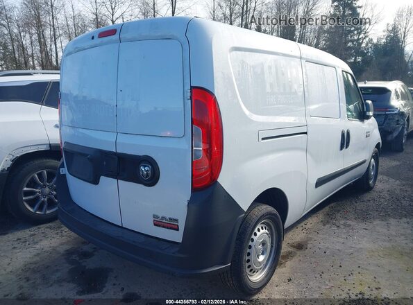 ZFBERFAB6J6J59590 2018 RAM PROMASTER CITY Белый Задняя правая четверть