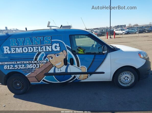 ZFBERFAB9J6J80319 2018 RAM PROMASTER CITY Белый Вид задней части салона
