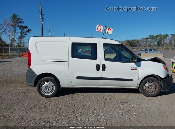 ZFBERFABXH6G96833 2017 RAM PROMASTER CITY White Vista interior trasera