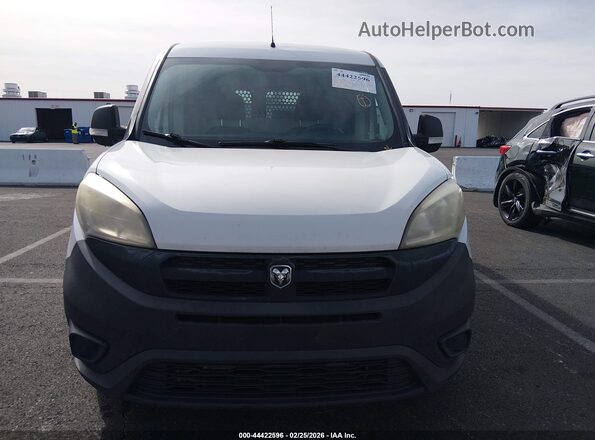 ZFBERFAT3G6C42561 2016 RAM PROMASTER CITY Белый Вид задней части салона