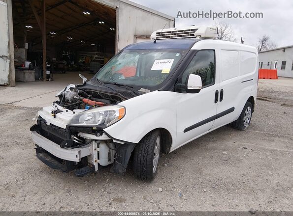 ZFBERFBB5H6E44910 2017 RAM PROMASTER CITY White Vista tres cuartos delantera izquierda