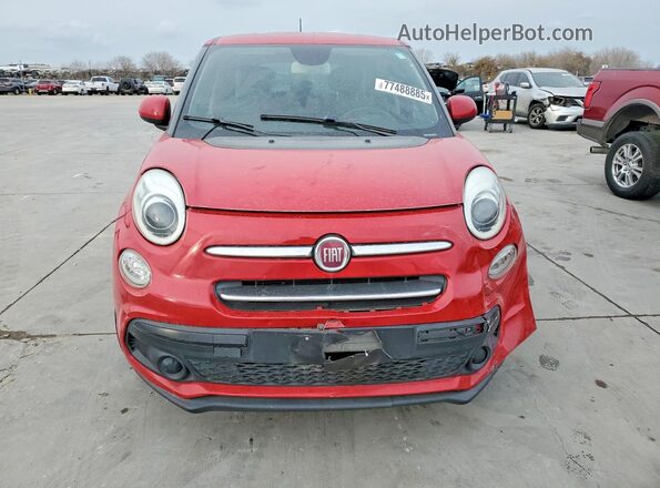 ZFBNFAAH0KZ042183 2019 FIAT 500L Красный Вид спереди