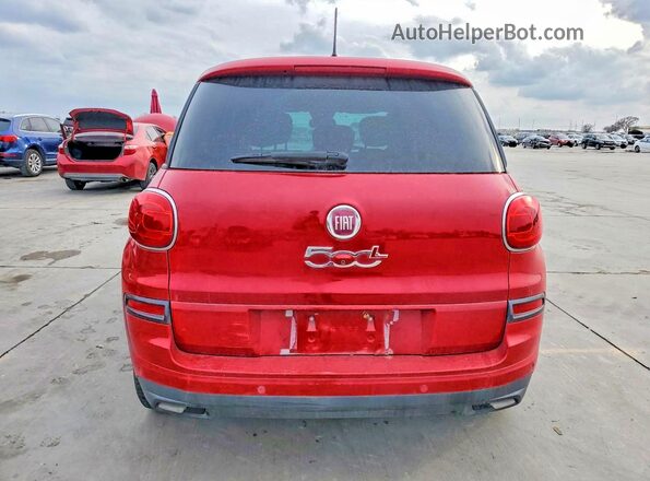 ZFBNFAAH0KZ042183 2019 FIAT 500L Красный Вид сзади