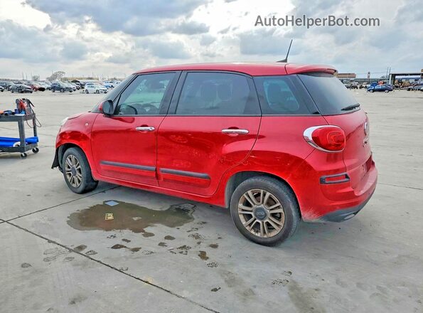 ZFBNFAAH0KZ042183 2019 FIAT 500L Красный Задняя левая четверть