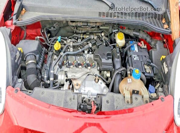 ZFBNFAAH0KZ042183 2019 FIAT 500L Красный Вид подкапотного пространства