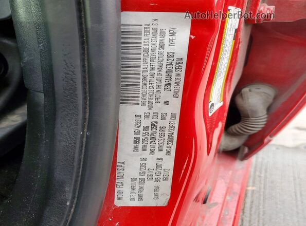 ZFBNFAAH0KZ042183 2019 FIAT 500L Красный Панорамный вид салона 360°