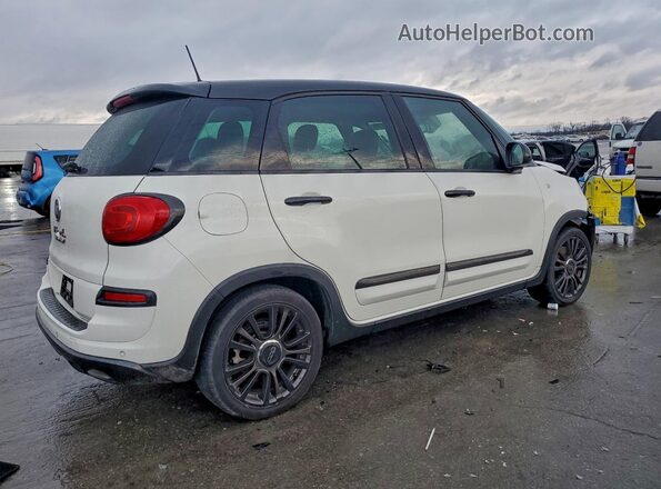 ZFBNFADH1KZ042477 2019 FIAT 500L Белый Задняя правая четверть