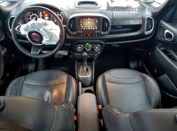 ZFBNFADH1KZ042477 2019 FIAT 500L Белый Вид панели приборов