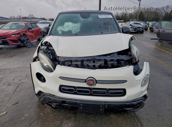 ZFBNFADH1KZ042477 2019 FIAT 500L Белый Вид спереди