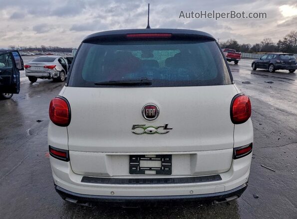 ZFBNFADH1KZ042477 2019 FIAT 500L Белый Вид сзади