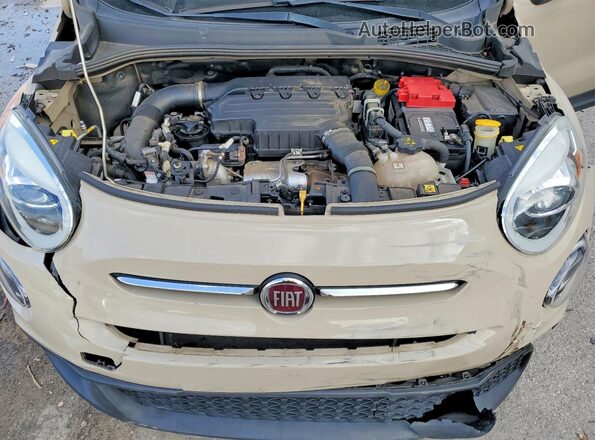 ZFBNFYA14LP841439 2020 FIAT 500X Желто-коричневый Вид подкапотного пространства