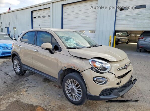 ZFBNFYA14LP841439 2020 FIAT 500X Желто-коричневый Передняя правая четверть