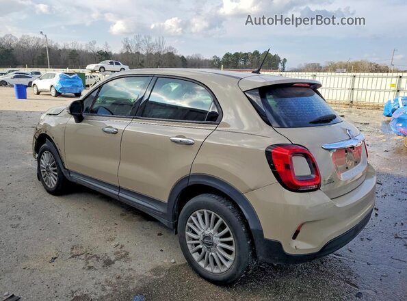 ZFBNFYA14LP841439 2020 FIAT 500X Желто-коричневый Задняя левая четверть