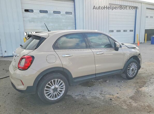ZFBNFYA14LP841439 2020 FIAT 500X Желто-коричневый Задняя правая четверть