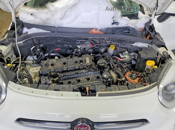ZFBNFYB11LP847178 2020 FIAT 500X Белый Вид задней части салона