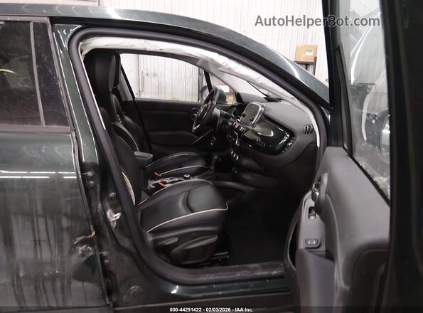 ZFBNFYB12LP838876 2020 FIAT 500X Зеленый Вид салона спереди