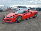 2024 Ferrari 296 Gts Red vin: ZFF01SMA5R0310123