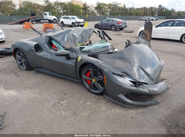 ZFF99SLA3R0303429 2024 FERRARI 296 GTB Gray Առջևի աջ