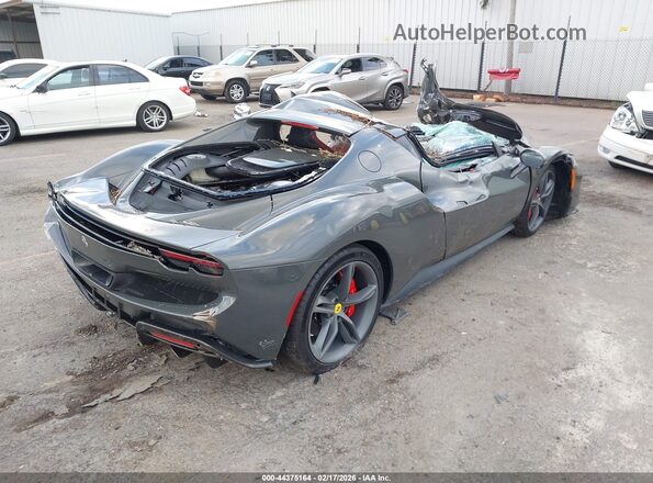 ZFF99SLA3R0303429 2024 FERRARI 296 GTB Gray Հետևի աջ