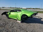 2022 Lamborghini Huracan Зеленый vin: ZHWCF5ZFXNLA19669