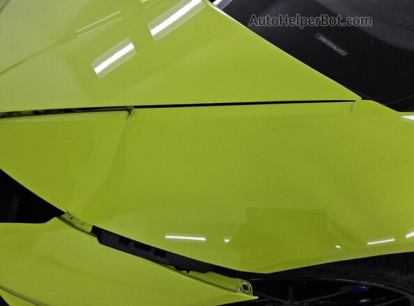 ZHWUT5ZF2NLA19727 2022 LAMBORGHINI HURACAN Green Widok wnętrza 360 stopni